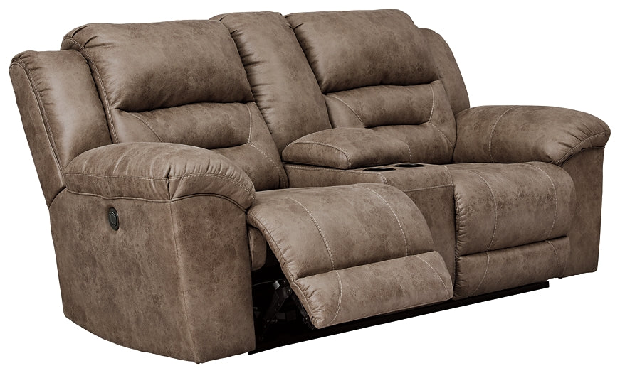 Stoneland Sofa and Loveseat Power