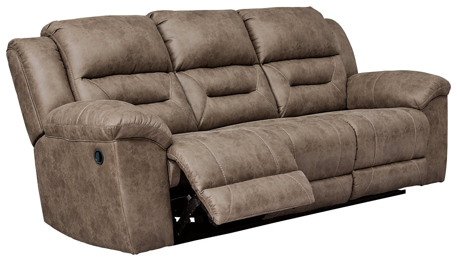 Stoneland Sofa and Loveseat Manual Reclining