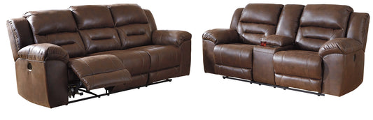 Stoneland Sofa and Loveseat Power