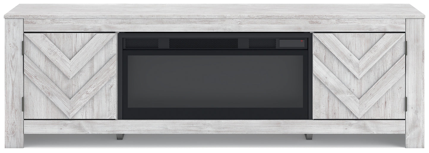 Cayboni 71" TV Stand with Electric Fireplace