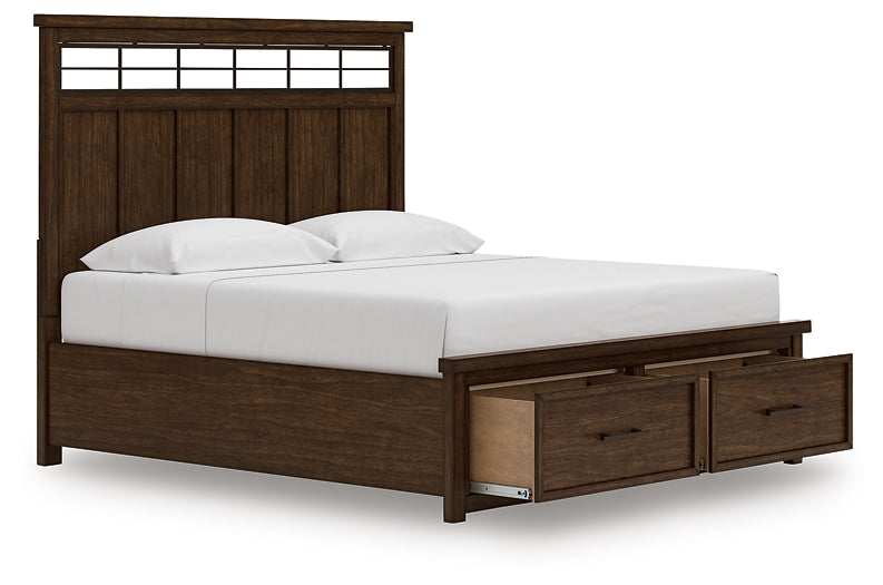 Taffenbrook King Panel Storage Bed