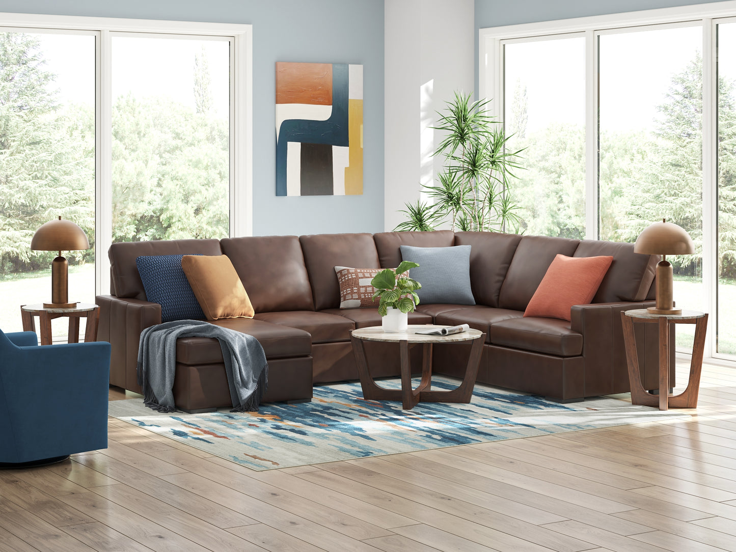 McDowlan 3-Piece Sectional with Chaise