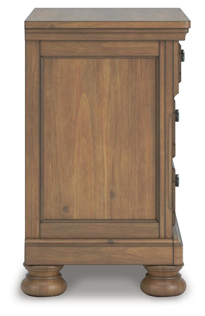 Feddinger Two Drawer Night Stand