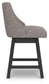 Neymorton UPH Swivel Barstool (2/CN)
