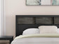 Broachmyn Queen Bookcase Panel Bed