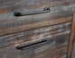 Drystan King/California King Bookcase Headboard, Dresser, Mirror, Chest and Nightstand