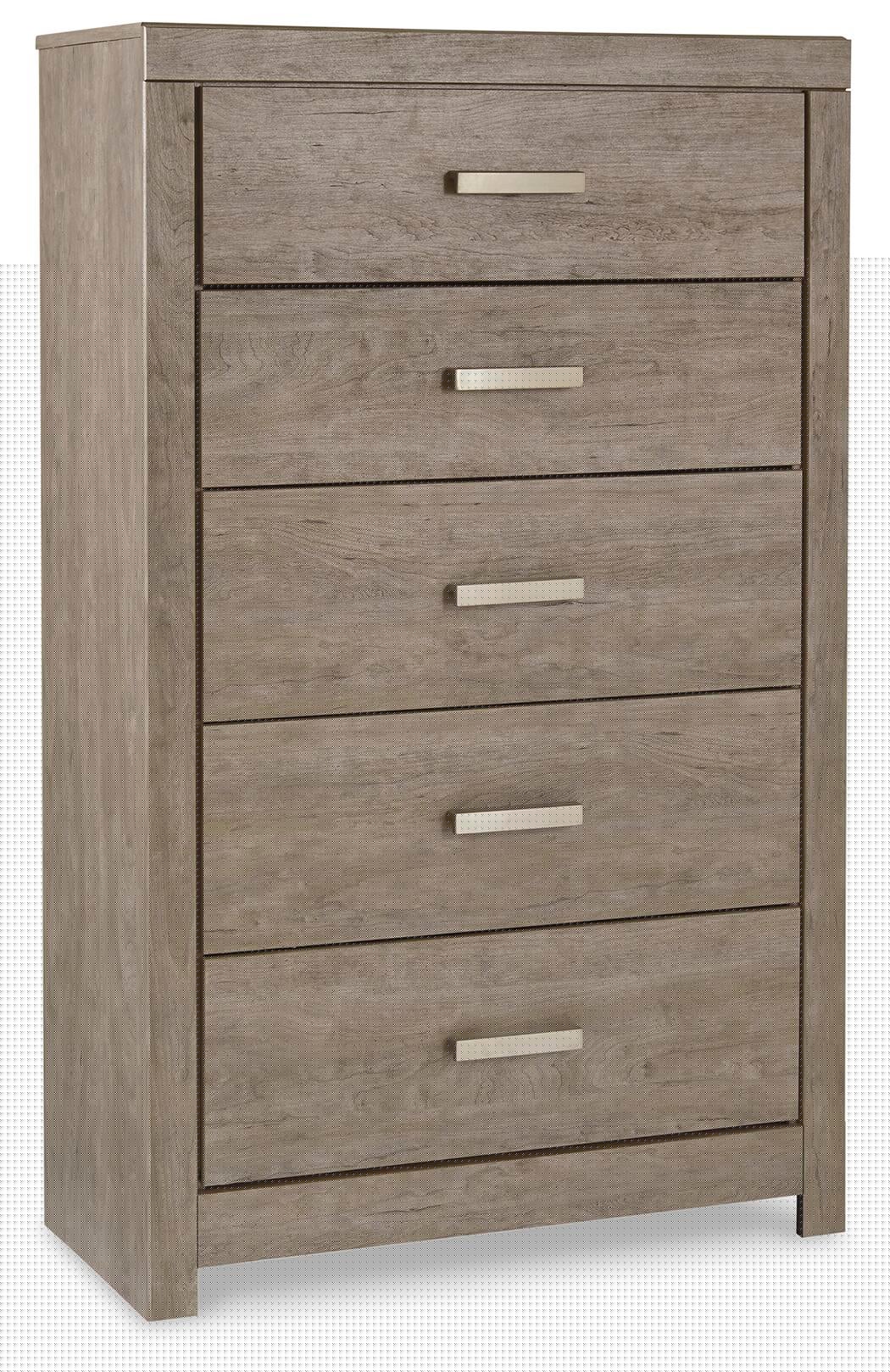 Culverbach Queen Panel Bed with Mirrored Dresser, Chest and Nightstand