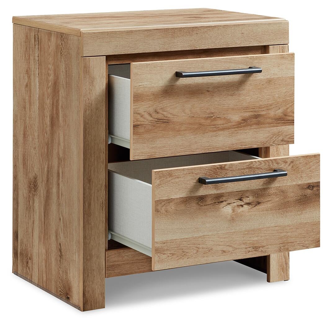 Hyanna King Panel Headboard, Dresser, Mirror and Nightstand