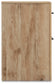 Hyanna King Panel Bed, Dresser, Mirror, Chest and Nightstand