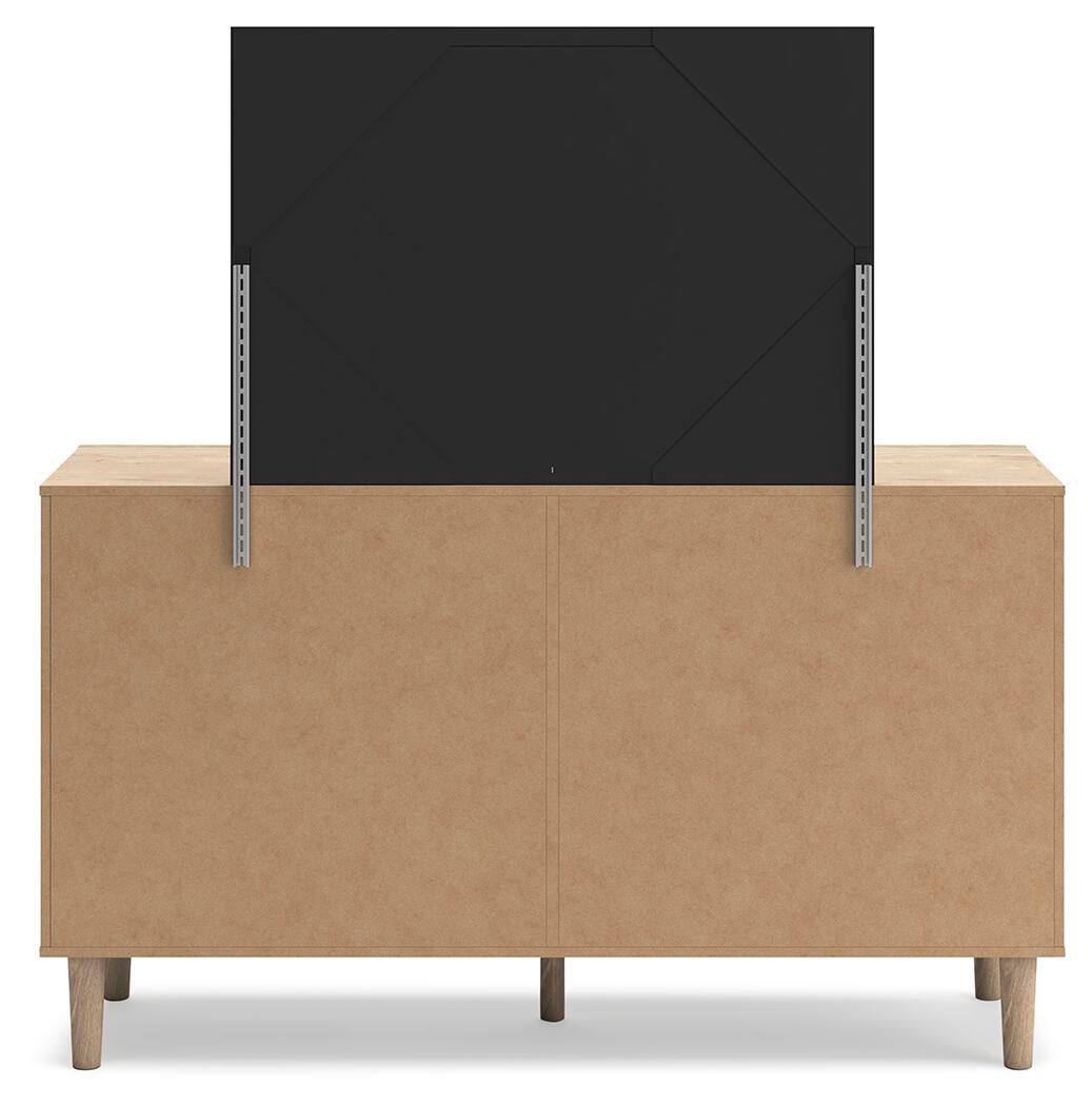 Cielden King Panel Headboard, Dresser, Mirror and Nightstand