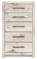 Lawroy Queen Panel Headboard, Dresser, Mirror, Chest and Nightstand