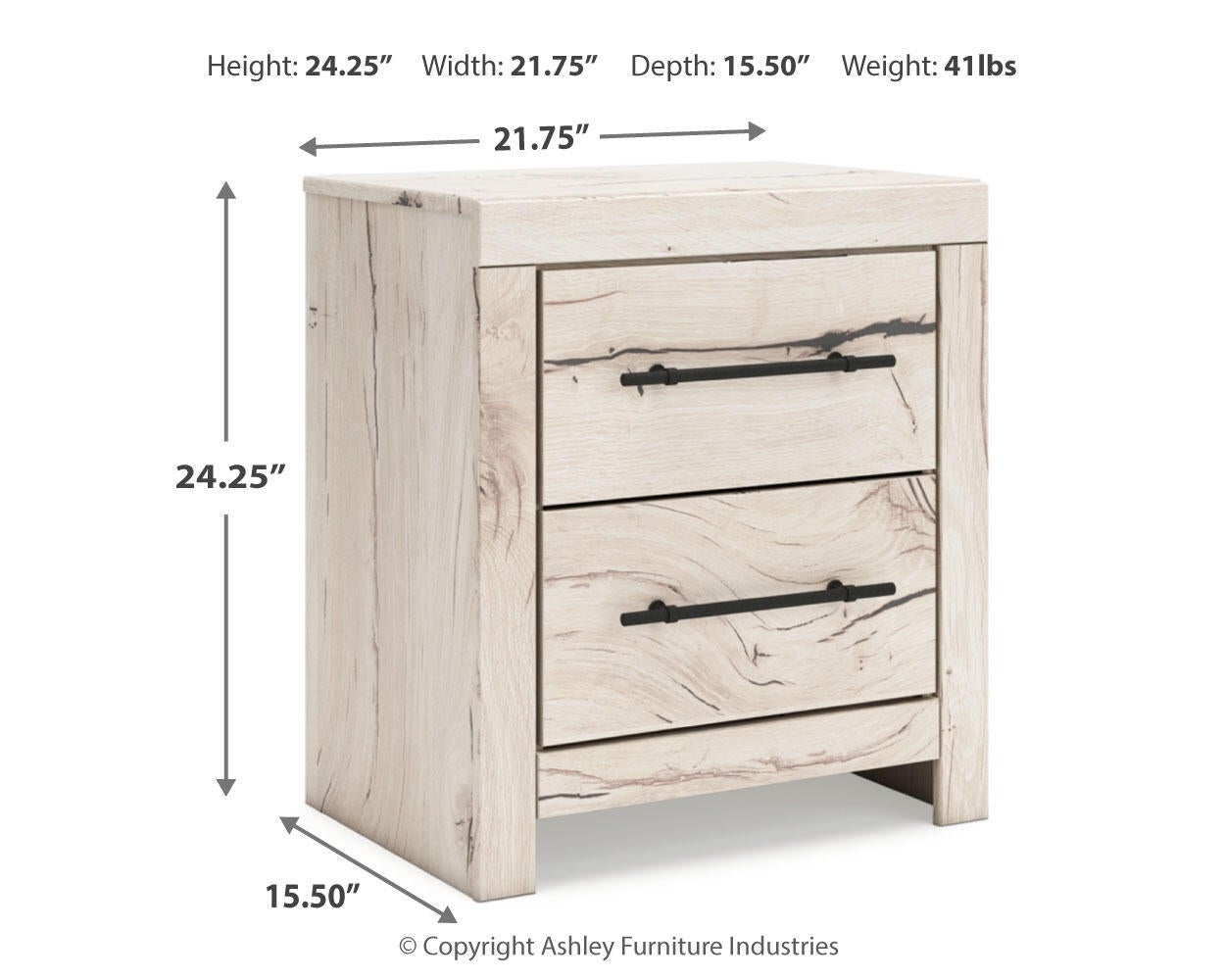 Lawroy Full Panel Bed, Dresser, Mirror, Chest and Nightstand