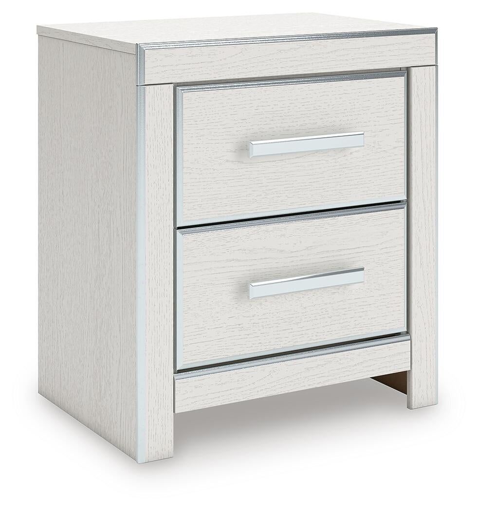 Zuraleus California King Upholstered Bed, Dresser, Mirror, Chest and Nightstand