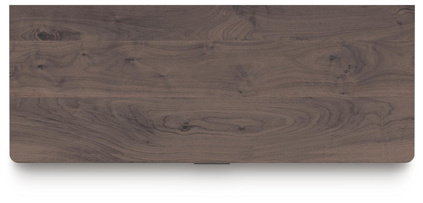 Pamytta Full Upholstered Panel Bed, Dresser and Mirror