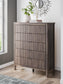 Pamytta Twin Upholstered Panel Bed, Dresser, Mirror, Chest and Nightstand