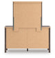 Pamytta Queen Panel Bed, Dresser and Mirror