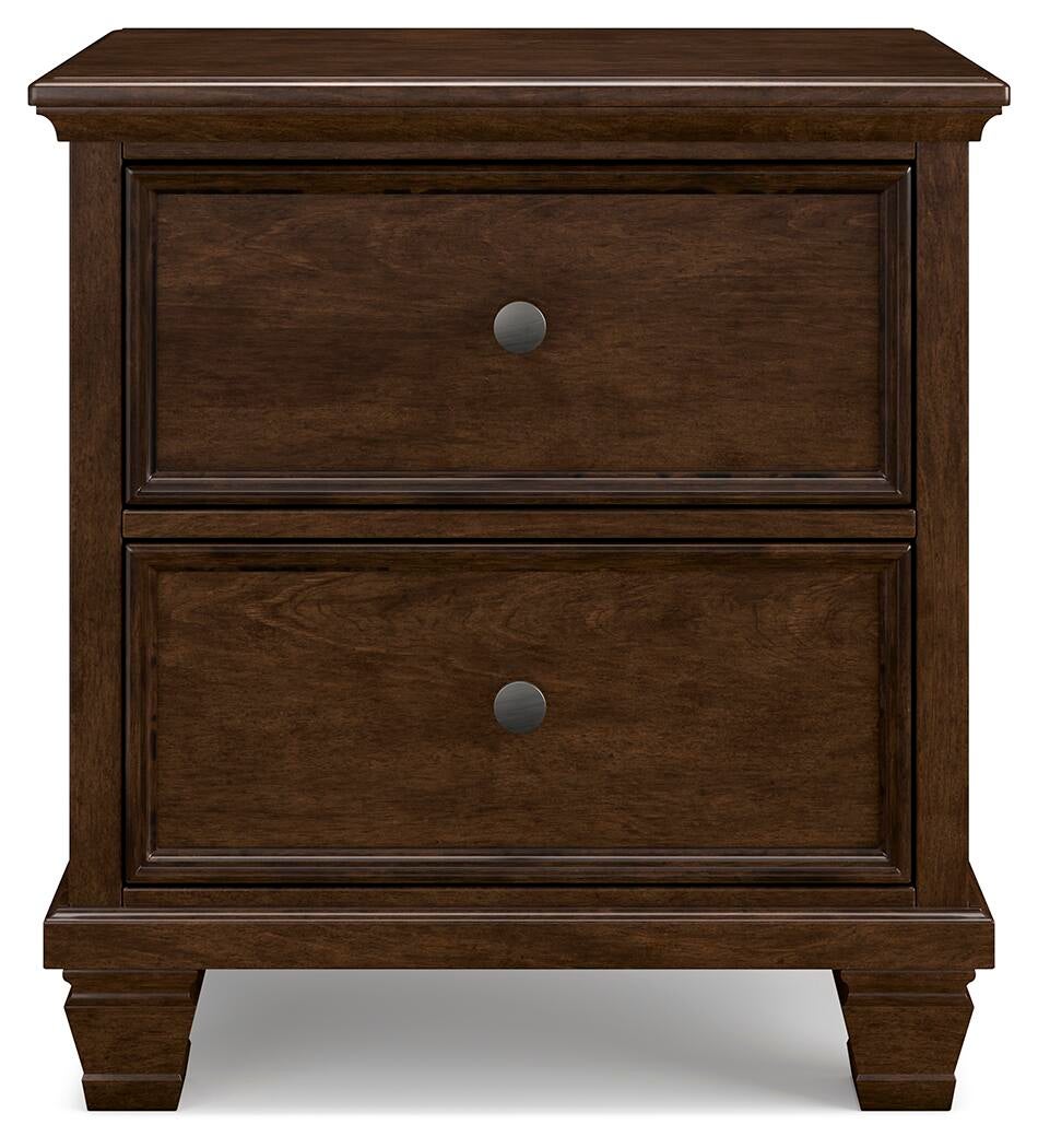 Danabrin Twin Panel Storage Bed, Dresser, Mirror and Nightstand