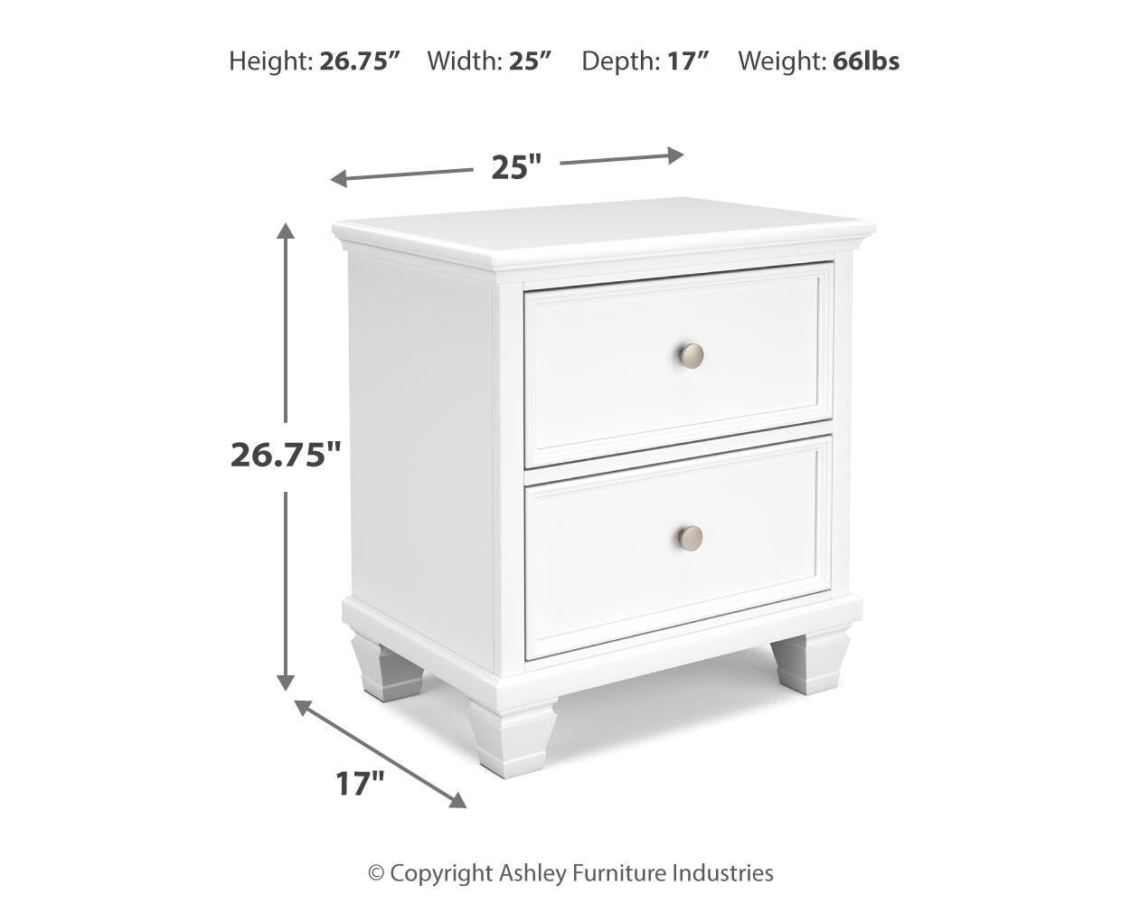 Fortman Full Panel Storage Bed, Dresser, Mirror and Nightstand