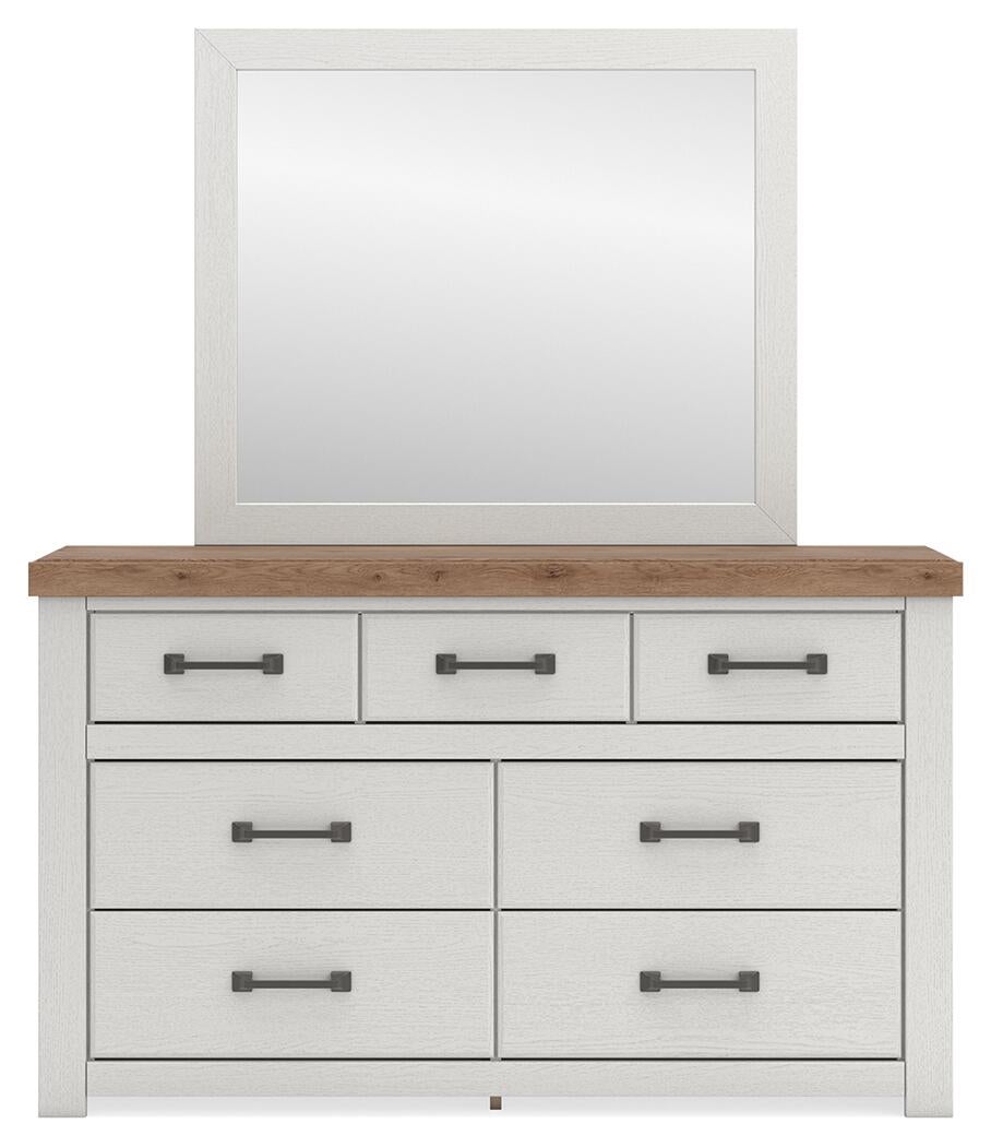 Savonport Full Panel Bed, Dresser, Mirror, Chest and Nightstand
