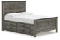 Frandern Full Panel Bed with Storage