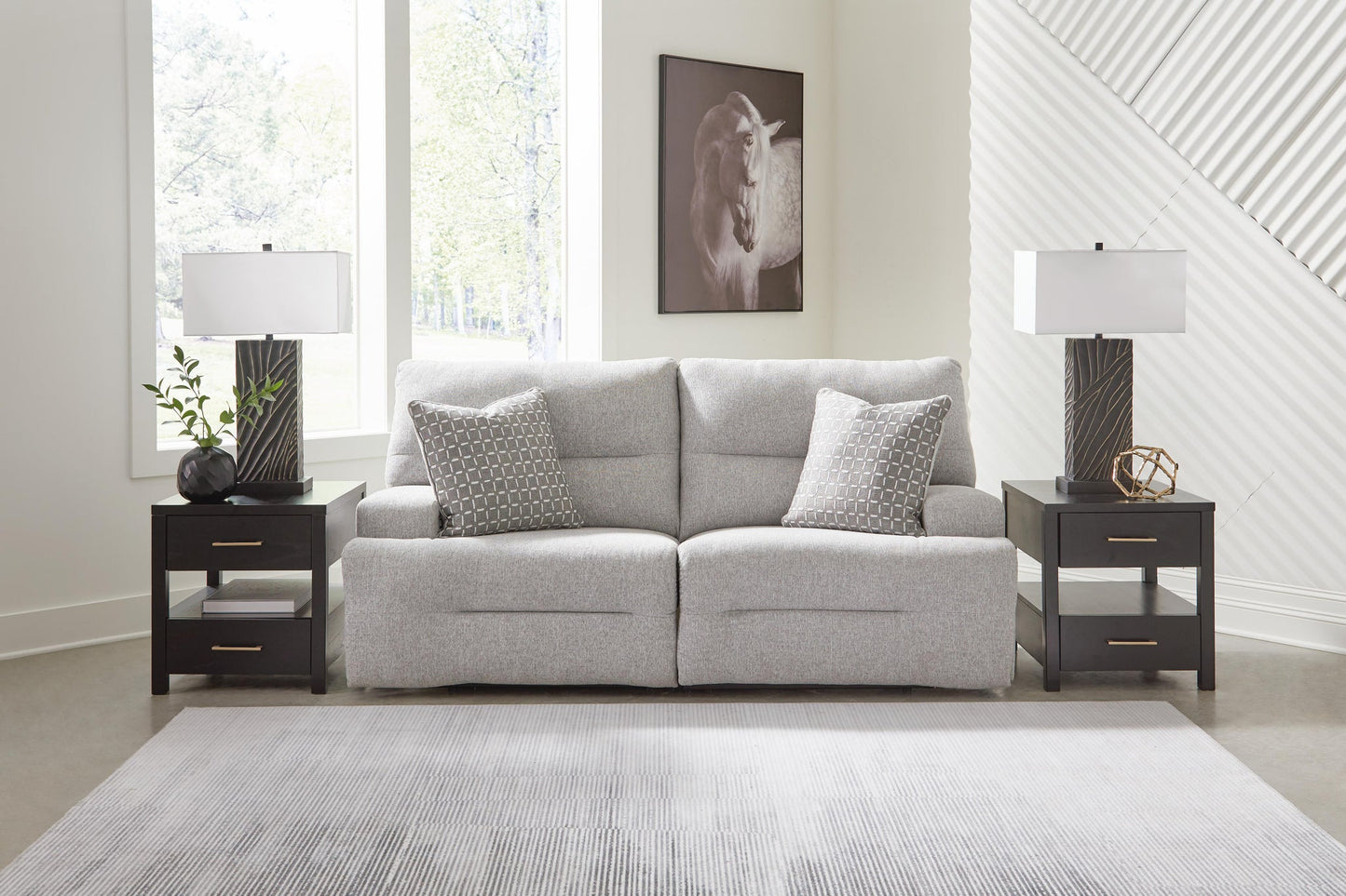 Acklen Place 7-Piece Power Sectional Reclining Sofa with Storage Console